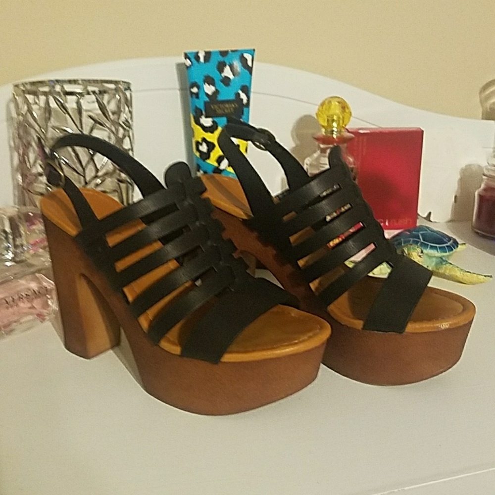 Black heels